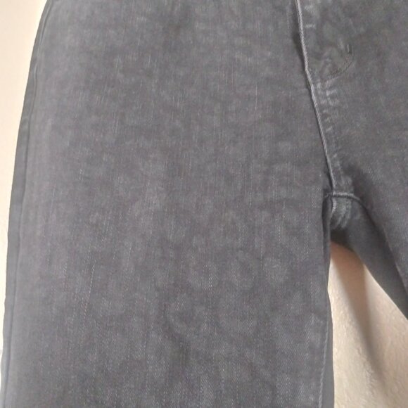 Judy Blue Black Animal Print Skinny Fit Stretch Jeans Women's 9x29 - Picture 6 of 8